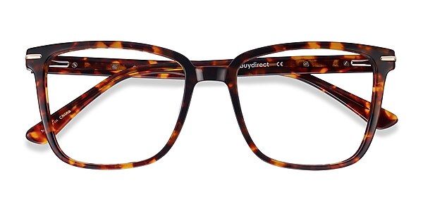 Canvas Square Tortoise Full Rim Eyeglasses | Eyebuydirect | EyeBuyDirect.com