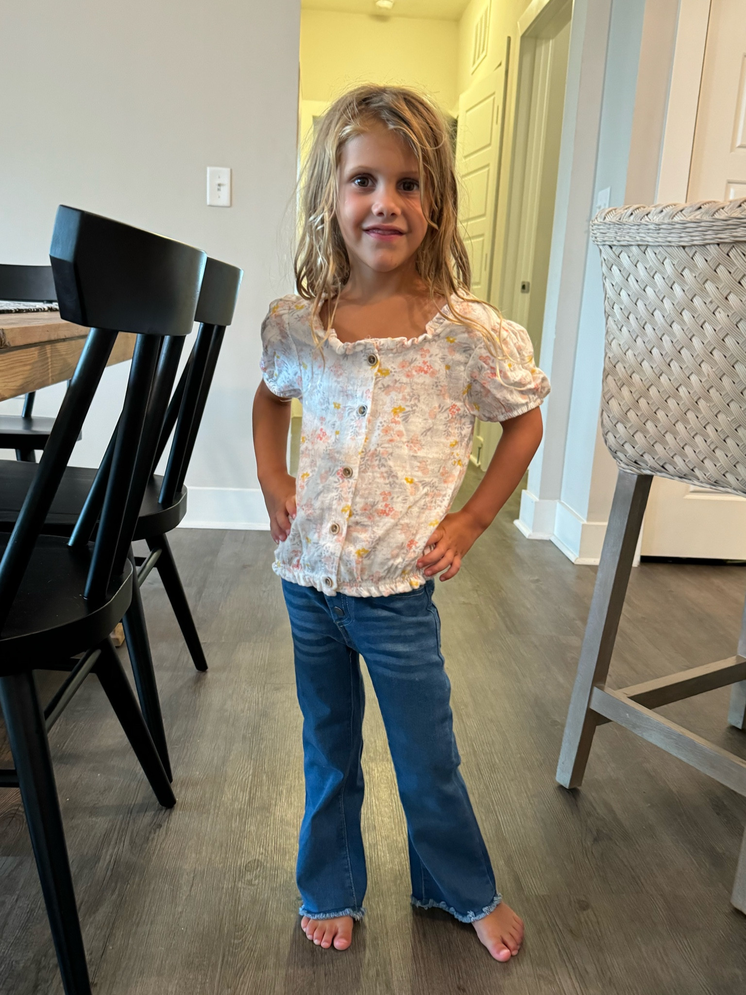 And just like that she’s grown 😭 but this is literally the cutest Jessica Simpson toddler outfit I have ever bought. 