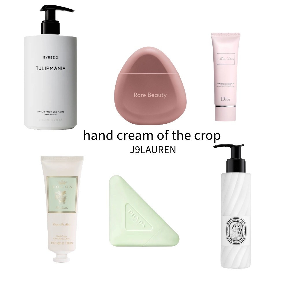 HAND CREAM OF THE CROP 

Elevated Everyday Luxury Hand Lotions

A small upgrade that feels like a daily ritual. A luxe hand lotion adds that soft, polished finish to your routine while keeping your skin hydrated and glowing. I keep one in my bag, one in the car, and one by my bed because it is the easiest way to feel a little more put together throughout the day.

#luxurybeauty #handcare #skinessentials #selfcareroutine #beautyfavorites
luxury hand lotion | hydrating hand cream | everyday essentials | beauty routine | soft skin tips

#LTKselfcare #LTKmorningroutine #LTKgrwm