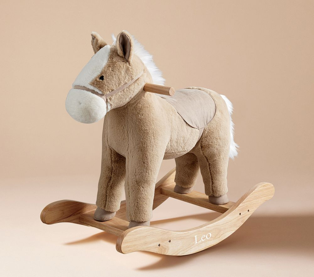 Horse Plush Nursery Rocker with Sound | Pottery Barn Kids