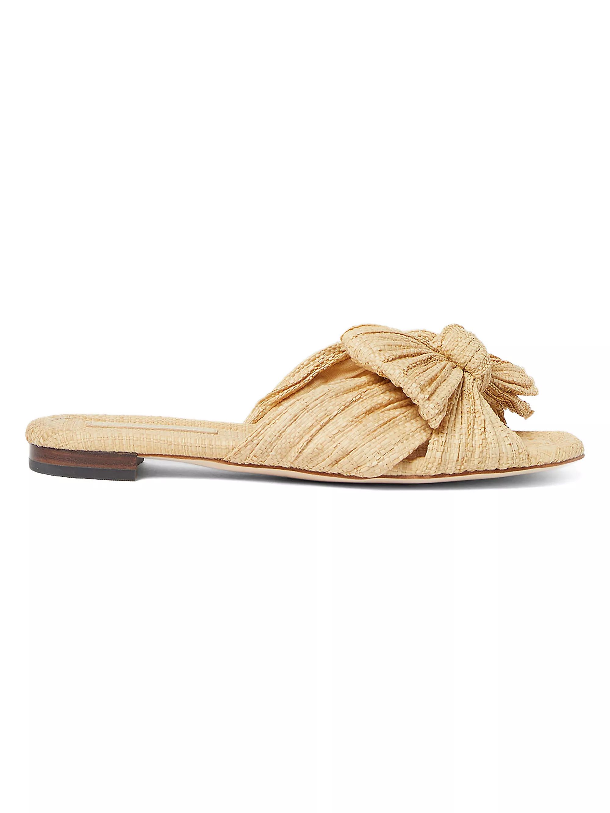 Daphne Pleated Knot Sandals | Saks Fifth Avenue
