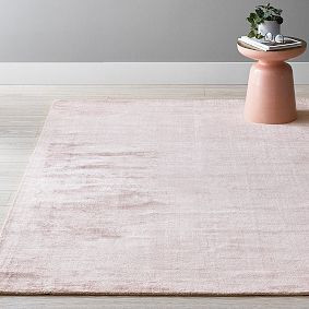 Solid Viscose Rug | Pottery Barn Teen