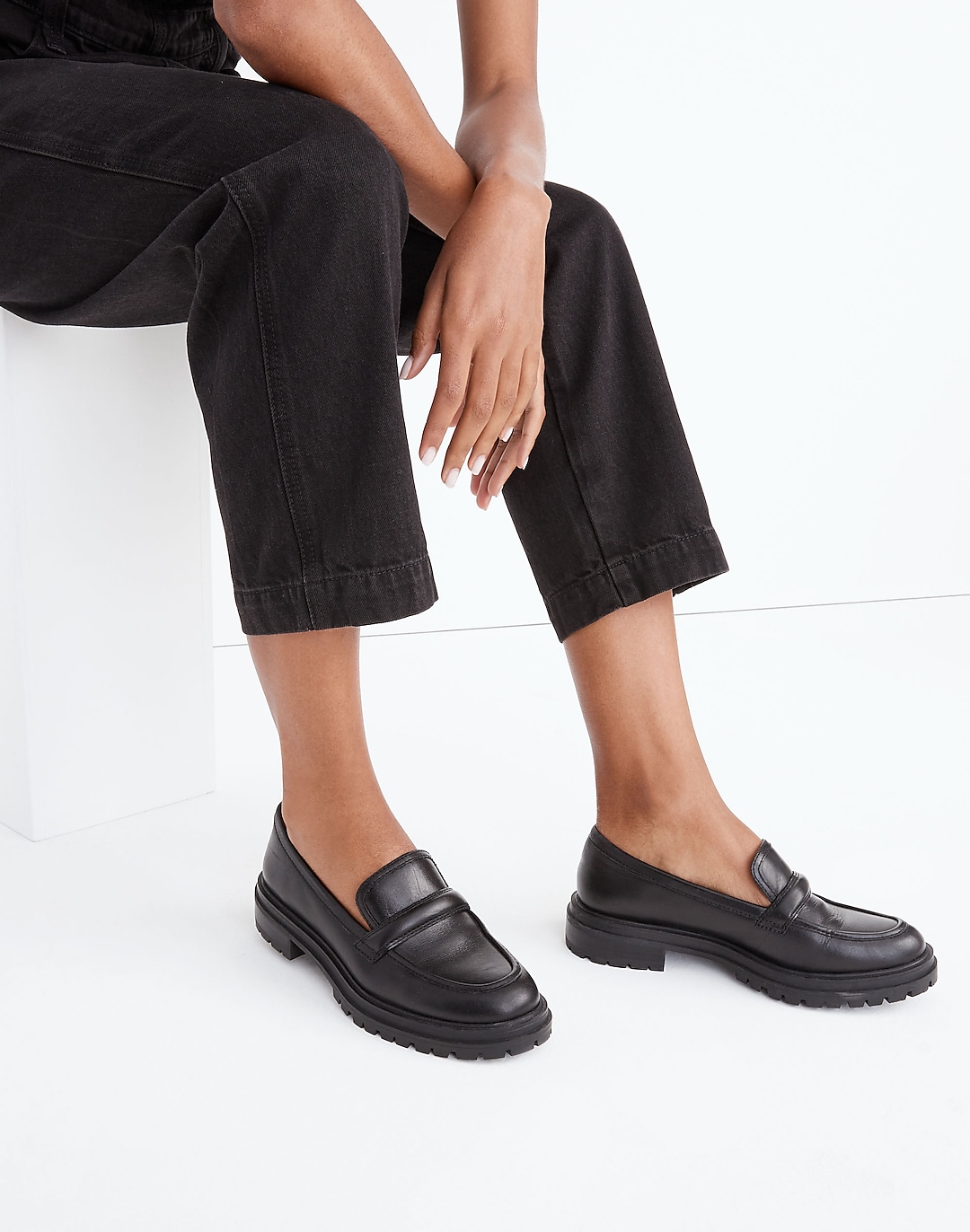 The Bradley Lugsole Loafer in Leather | Madewell