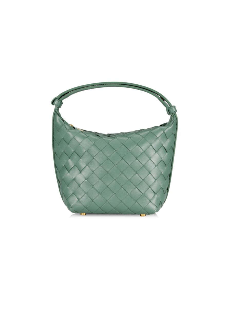 Candy Wallace Intrecciato Leather Top-Handle Bag | Saks Fifth Avenue