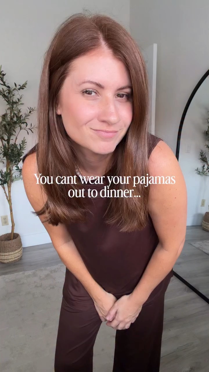 Who said you can’t wear pajamas out to dinner? 😉 Because these? Absolutely count and no one will EVER know! AND they are on SALE🙌🏼

Cute, stretchy, comfortable, AND they come in so many colors, the ultimate secret weapon for looking put together while feeling like you’re still in your PJs. Mom style hack unlocked! 

Which color are you grabbing? 👀

✨ Follow @styledinasnap_ for more affordable finds dropping daily!

#LTKSeasonal #LTKOver40