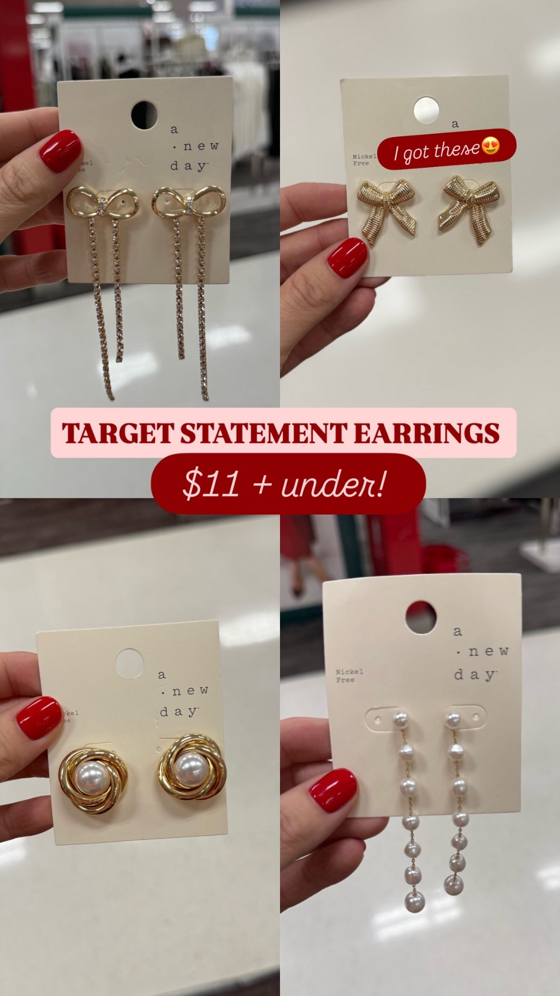 40% off today only!!! Statement earrings from targett

#LTKGiftGuide #LTKHoliday #LTKSaleAlert
