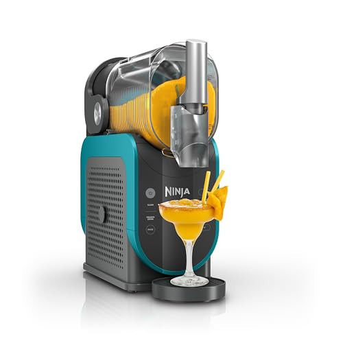 Ninja SLUSHi Professional Frozen Drink Maker with RapidChill Technology, 88 oz. Frozen Drink & Slushie Machine, 2 Preset Programs, Frozen Margaritas, and More, Premium Accents, Teal, FS299 | Amazon (US)
