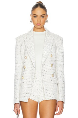 Camila Coelho Annika Blazer in Off White from Revolve.com | Revolve Clothing (Global)