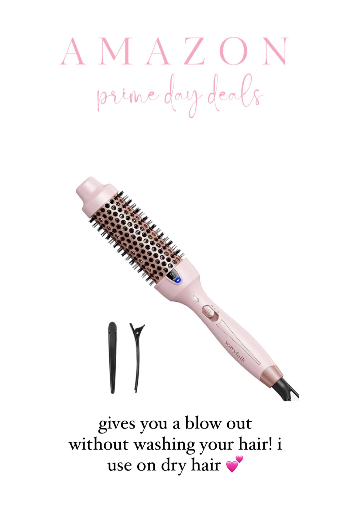 prime day hair deals • round brush i use on dry hair + other hair products i love 

#LTKFindsUnder50 #LTKBeauty #LTKSaleAlert