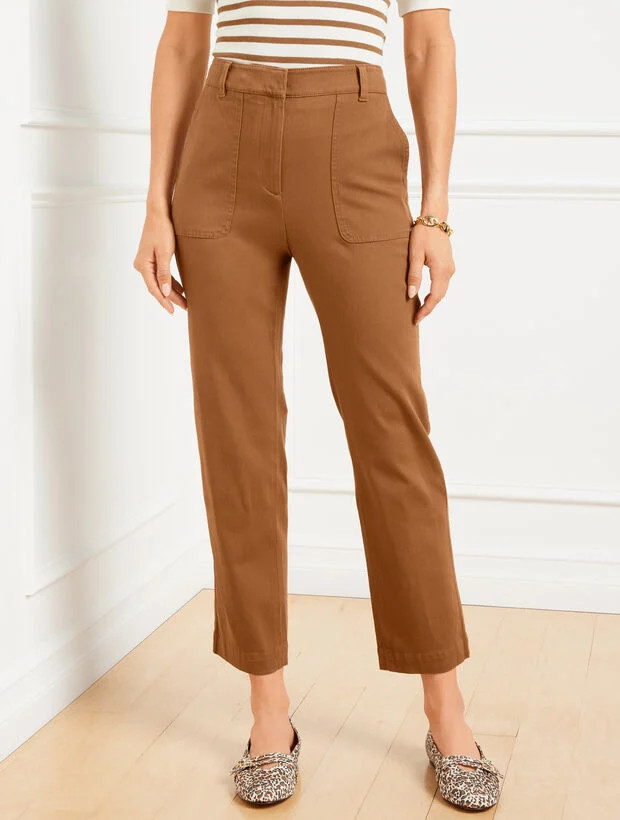 Tapered Ankle Pants | Talbots