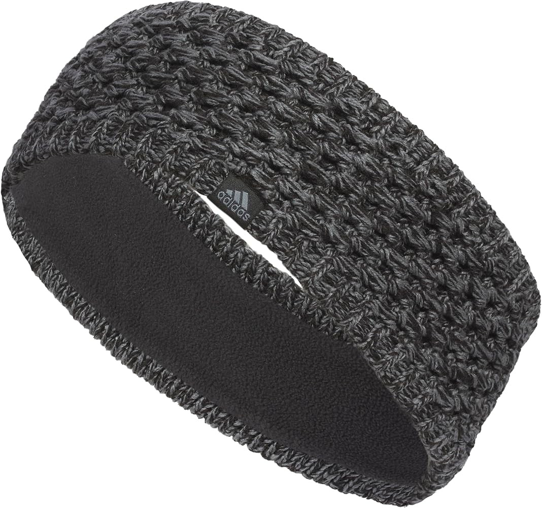 Adidas Women's Lifestyle Fuzzy Knit Headband – Soft Winter Ear Warmer | Amazon (US)
