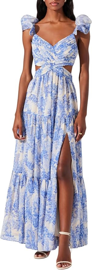 Fritillaria Floral Maxi Dress | Amazon (US)