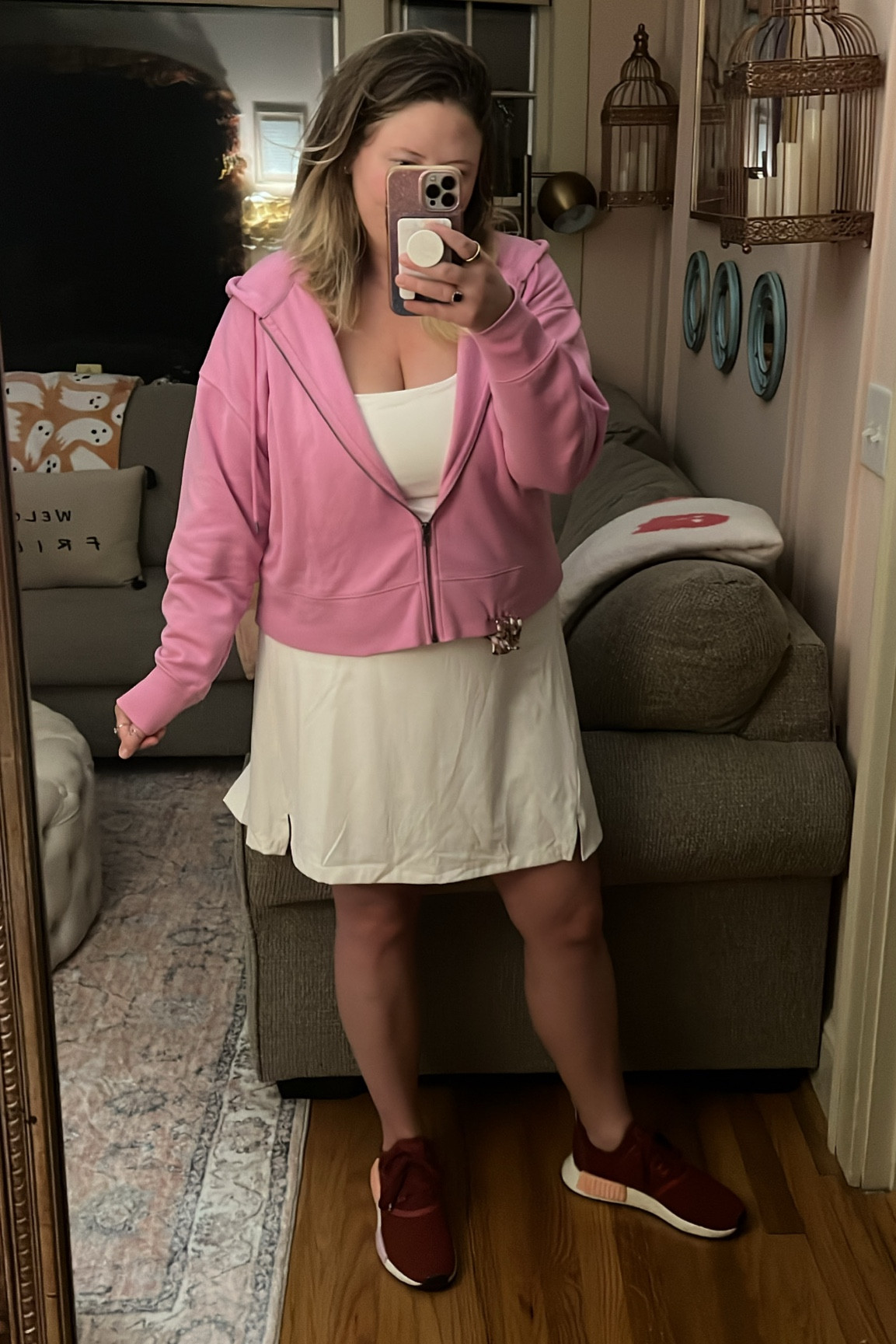 This morning’s workout fit 🤍

Jacket: 1X
Dress: XL

#LTKMidsize #LTKFitness #LTKActive