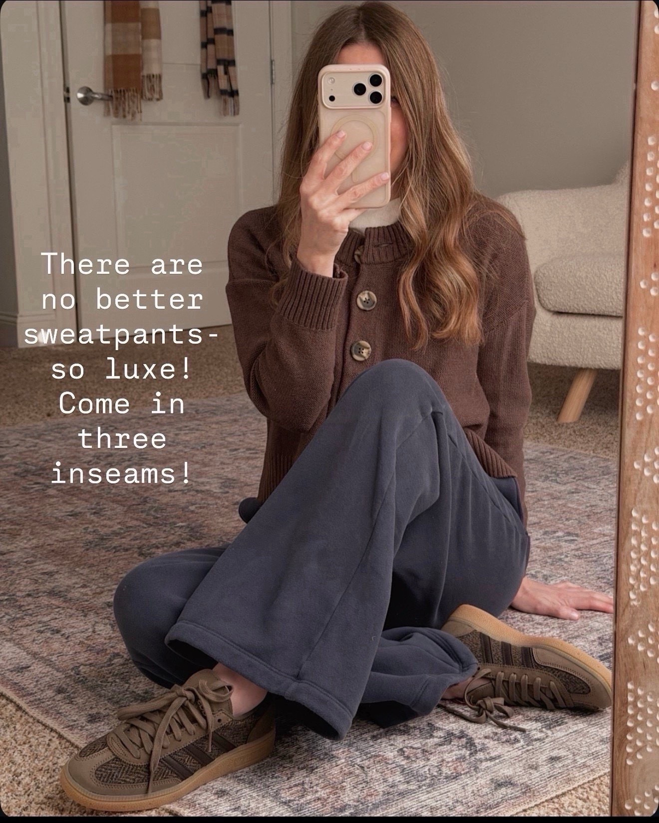 This cardigan dresses up luxe sweatpants and makes for a comfy work outfit! 

#LTKOver40 #LTKWorkwear #LTKSeasonal