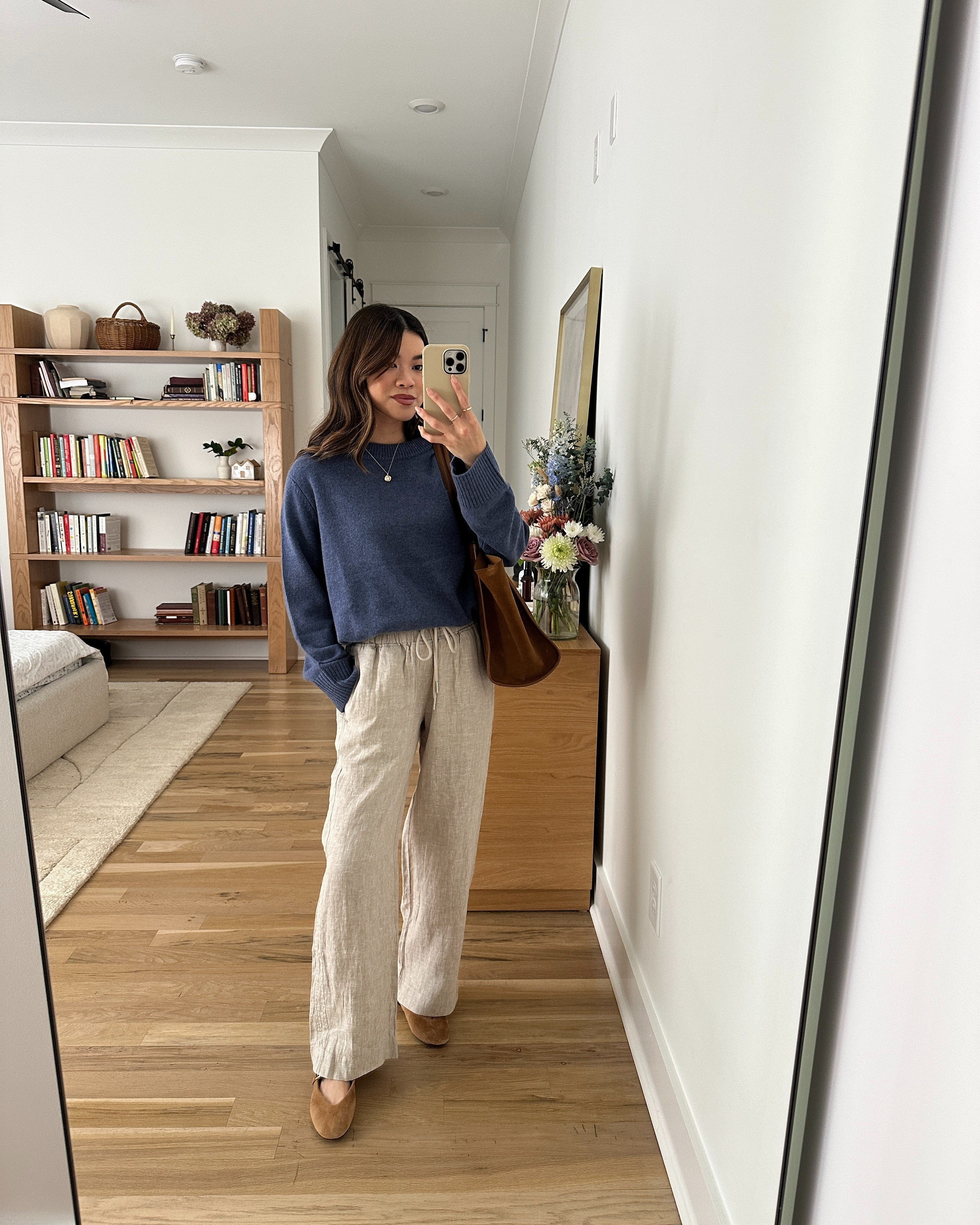  Sizing info:
• pants size XS in a 28inch inseam
• sweater size small

petite fashion, get dressed with me, outfit inspiration, ootd, nashville outfit, Nashville influencer, petite style, vacation style, casual outfits, mom style, petite pants, spring outfits, spring outfit info, spring pants, spring outfit idea, spring top, spring bag, spring sweater, spring shoes, linen trousers, light pants,  lightweight pants

 

 

#LTKSeasonal #LTKPetite #LTKootd