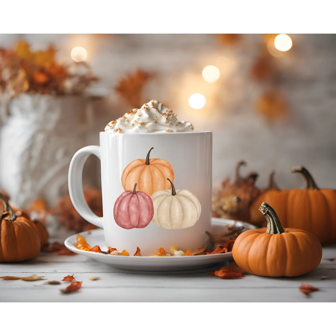 Fall Mug Pumpkin Mug Fall Coffee Mug Cozy Coffee Mug Autumn Mug Fall Decor Fall Gift Tea Mug - Et... | Etsy (US)