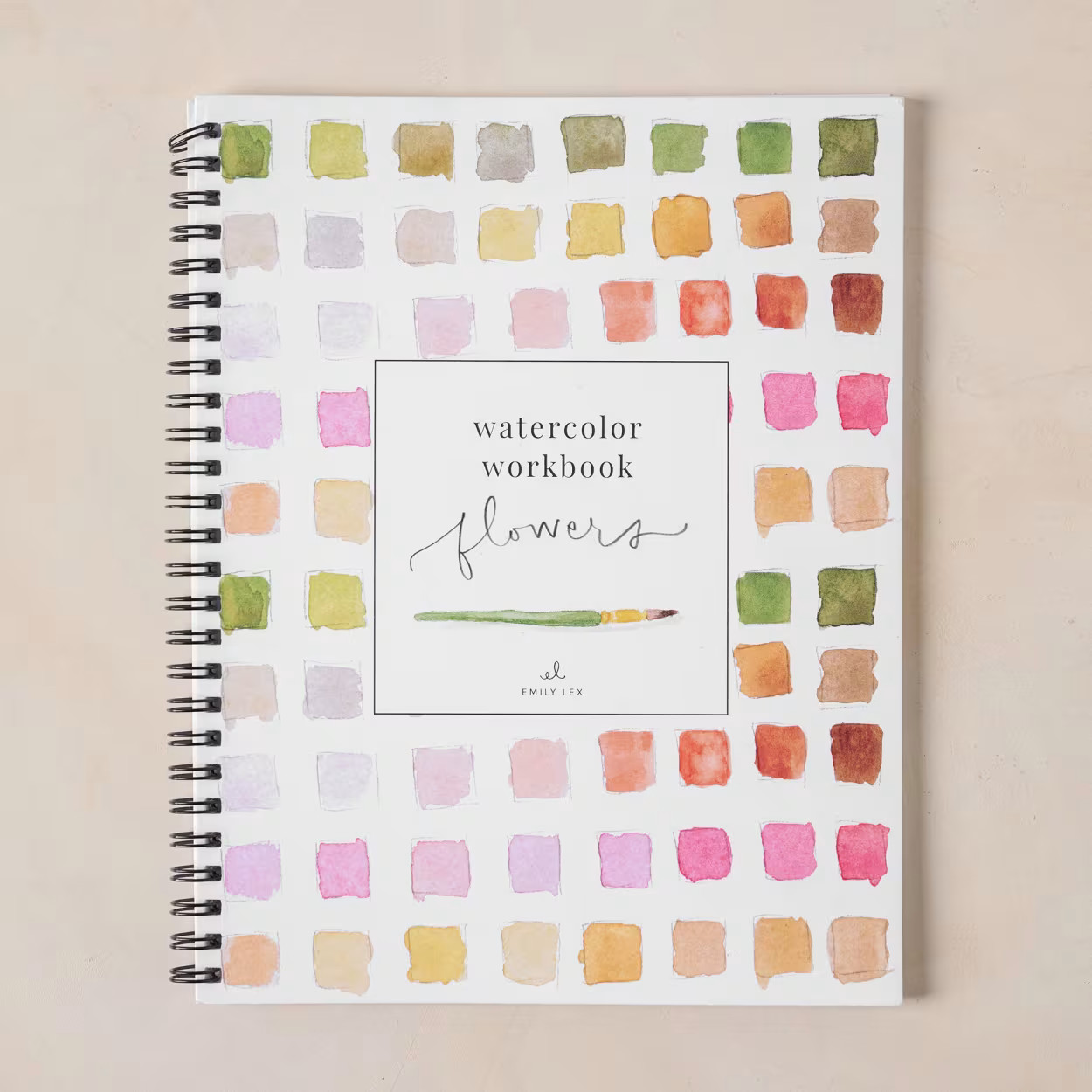 Flowers Watercolor Workbook | Magnolia