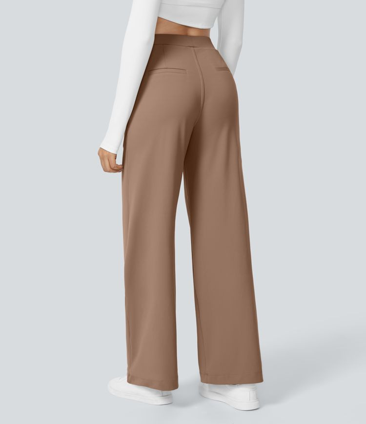 Halara Flex\u2122 DayStretch High Waisted Pocket Straight Leg Work Pants | Halara-AU