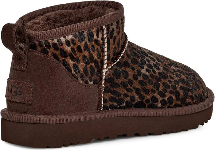 Classic Ultra Mini Caspian Genuine Calf Hair Bootie (Women) | Nordstrom