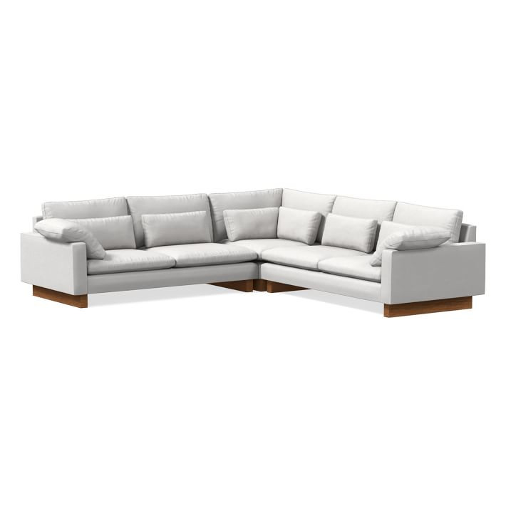 Harmony Down-Filled L-Shaped Sectional | West Elm (US)