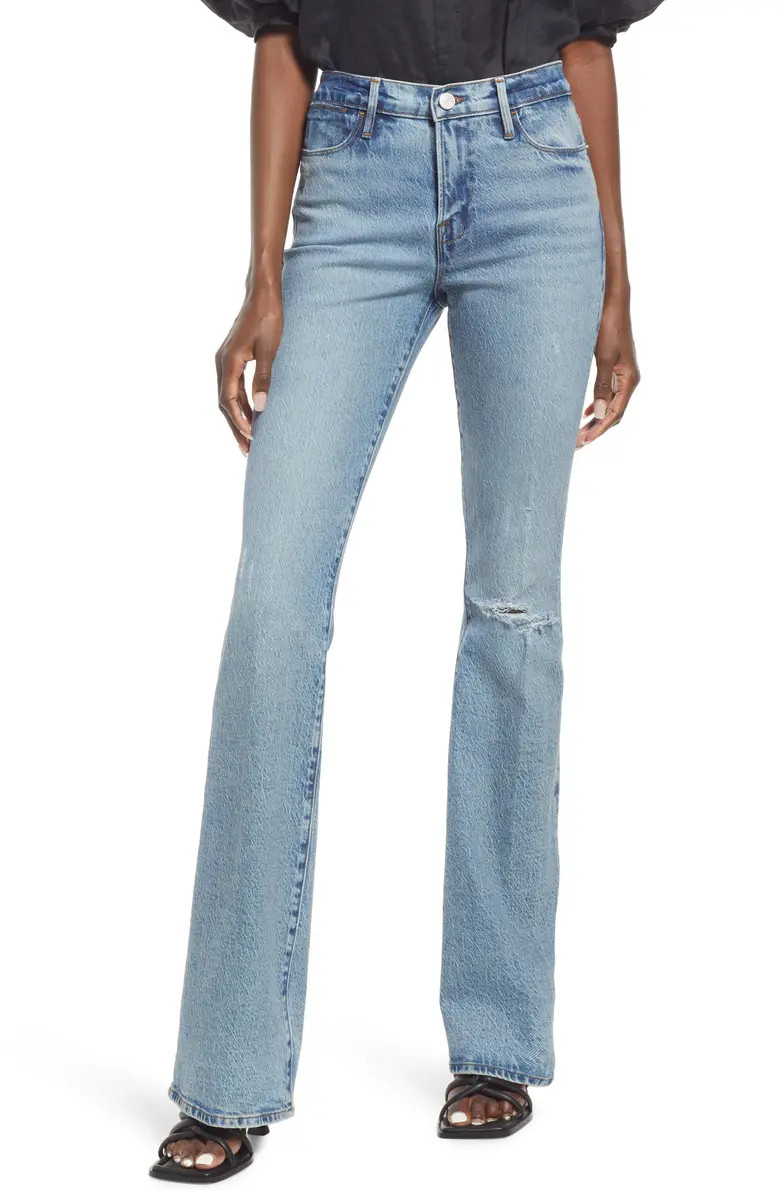 Le High Waist Flare Jeans | Nordstrom