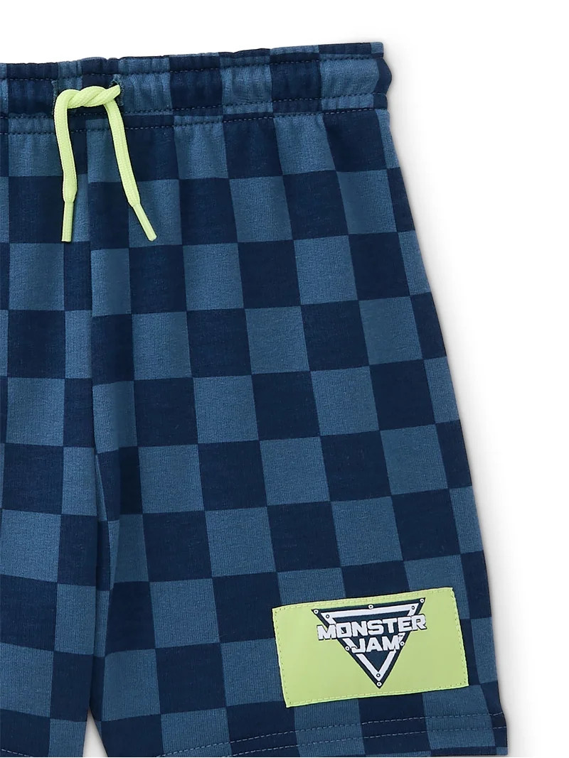 Monster Jam Toddler Boys' Short Sleeve Graphic Tee and Shorts Set, 2 Piece, Sizes 12M-5T | Walmart (US)