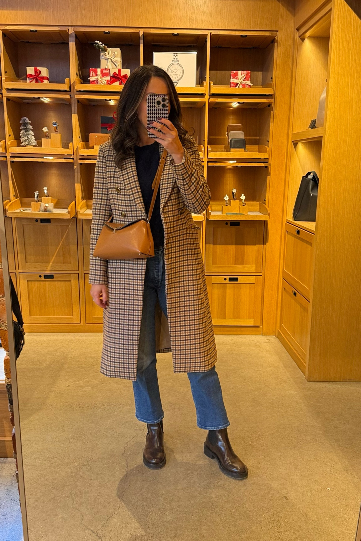 Coat is old Club Monaco. 
Jeans tts for me. Size down if in between sizes
Ralph Lauren sweater in Medium. 


#LTKStyleTip #LTKItBag #LTKSeasonal