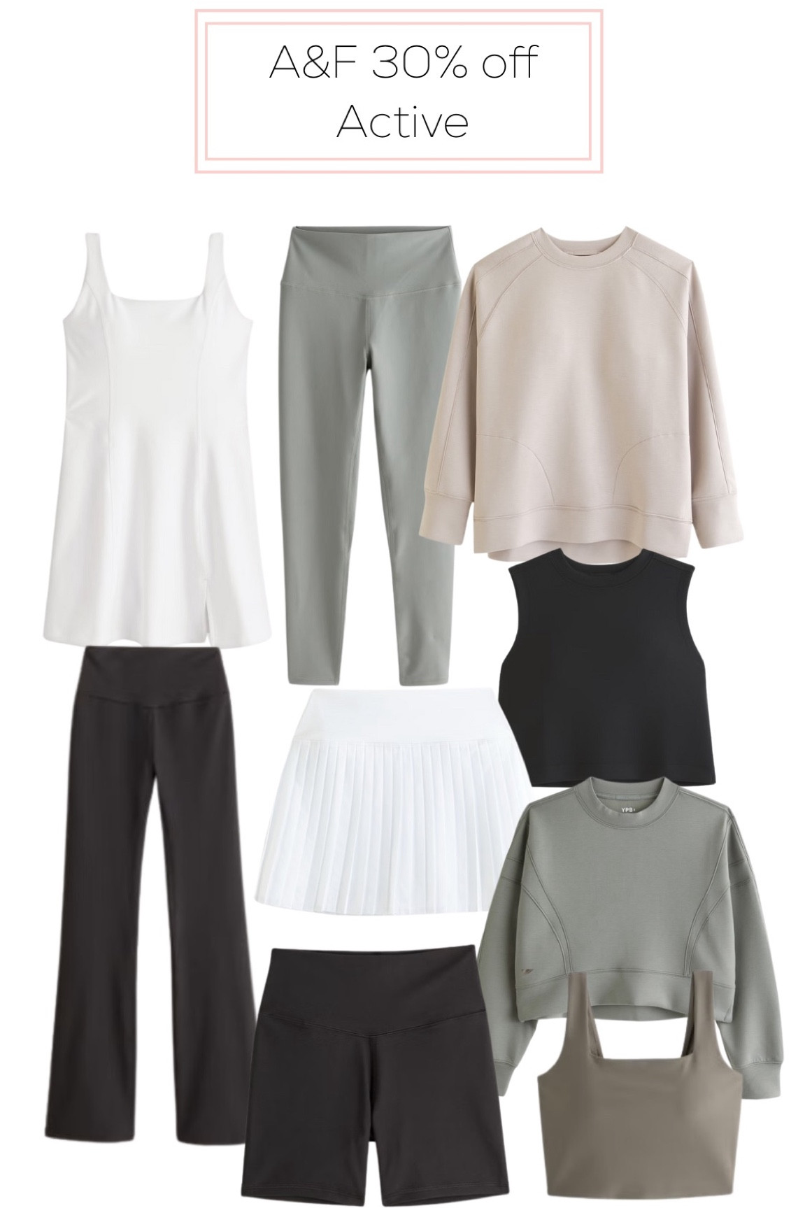 Abercrombie & Fitch activewear sale - 30% off. 
.
.
.
…. 

#LTKfindsunder50 #LTKfitness #LTKfindsunder100