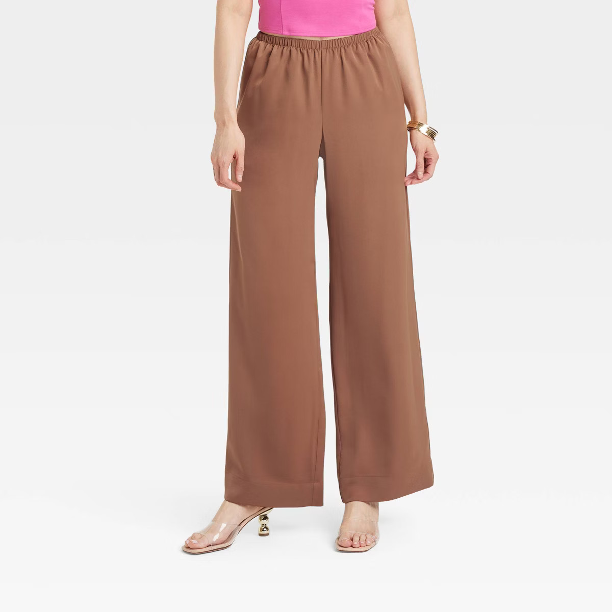 Women's Mid-Rise Pull-On Pants - A New Day™ | Target