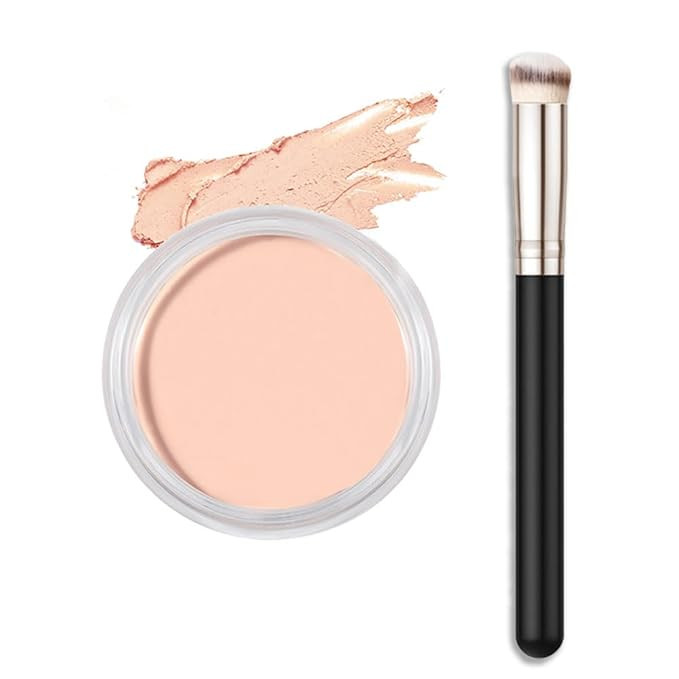 Kaely Cream Pot Concealer Full Coverage Makeup Set, Under Eye Brightener Color Correcting Conceal... | Amazon (US)