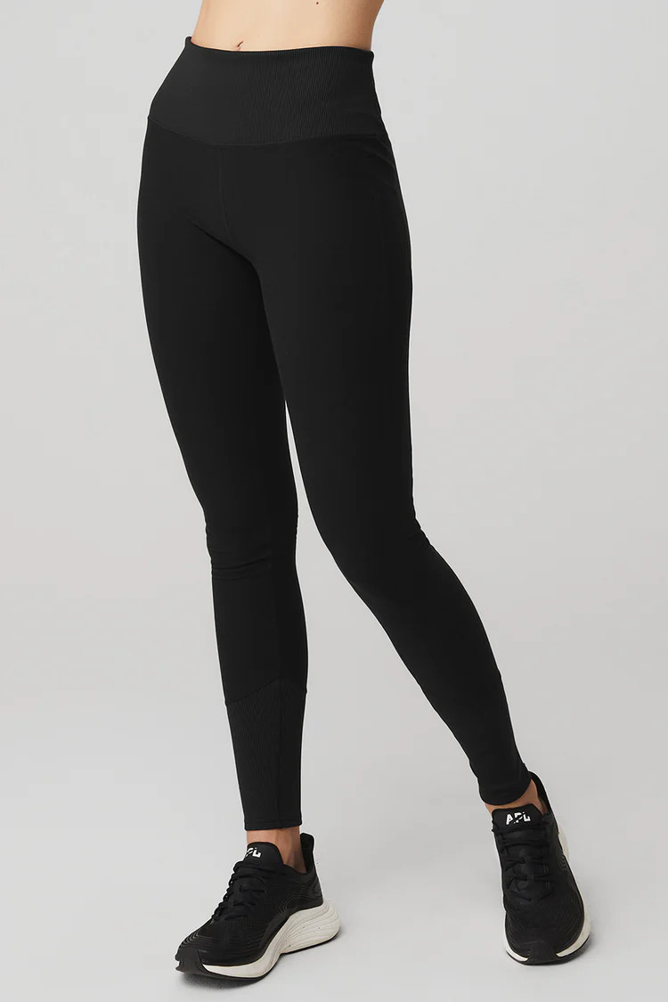High-Waist Alosoft Lounge Legging | Alo Yoga (US)
