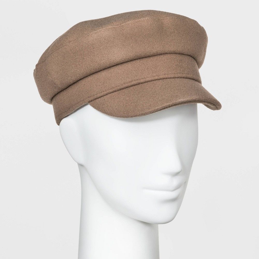 Women's Captain Hat - Universal Thread Taupe One Size, Brown | Target