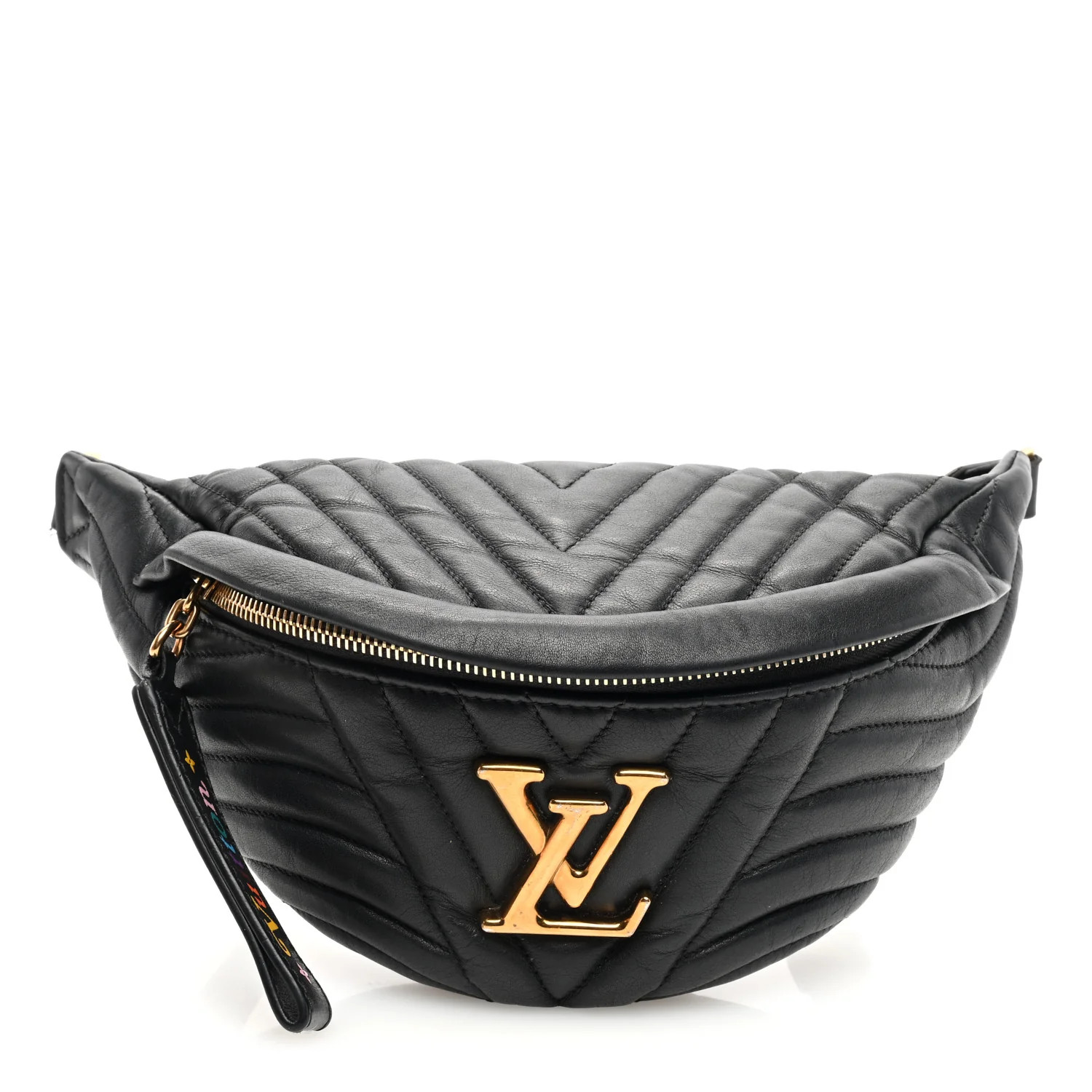 Calfskin Quilted New Wave Bumbag Black | FASHIONPHILE (US)