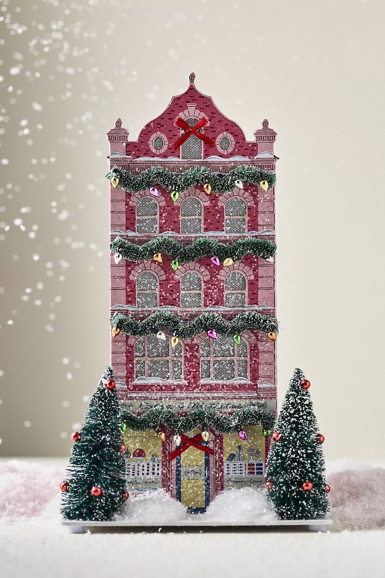Emily Taylor Light-Up Holiday Village House | Anthropologie (US)