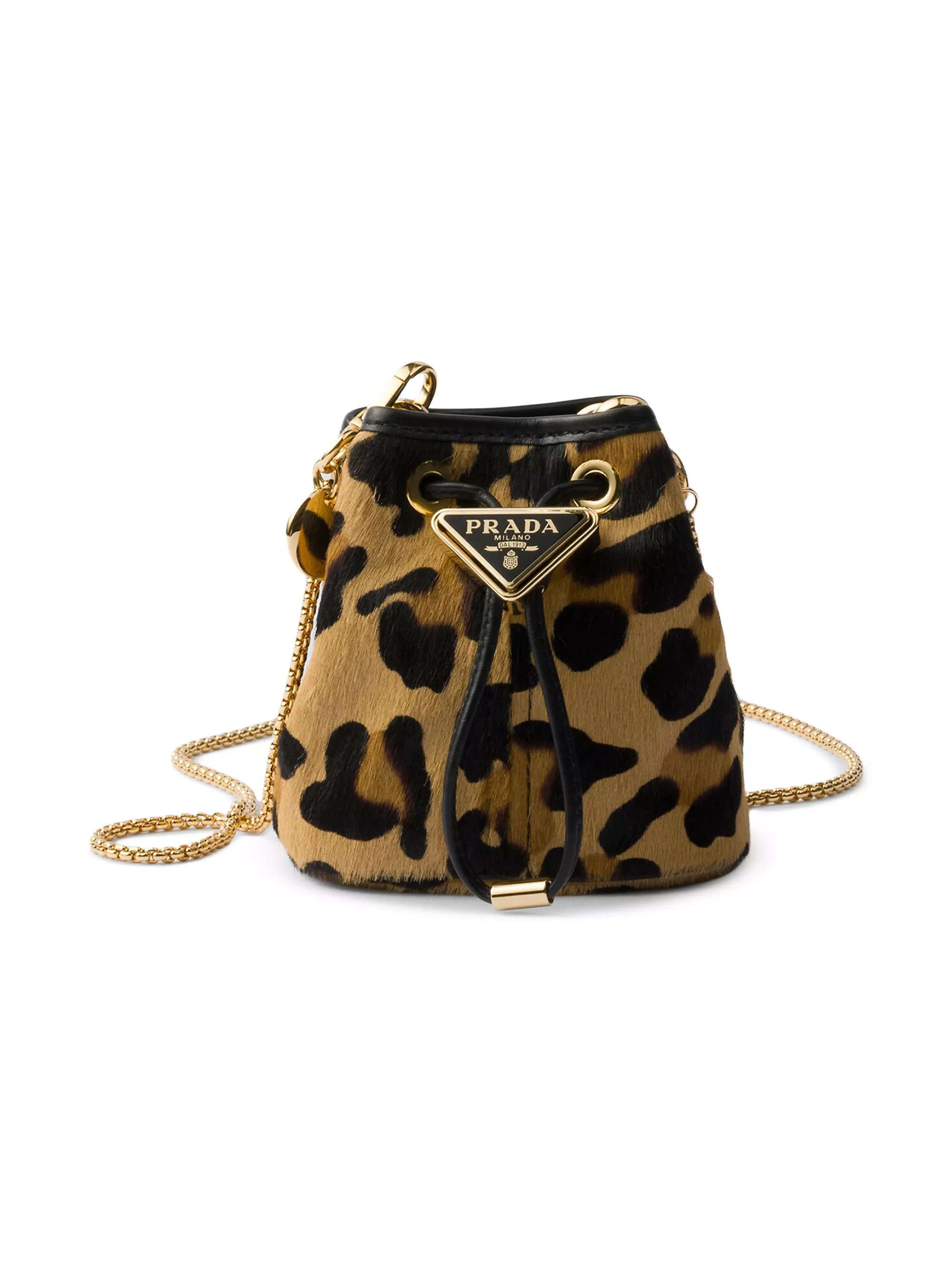 Printed Leather Mini Pouch | Saks Fifth Avenue