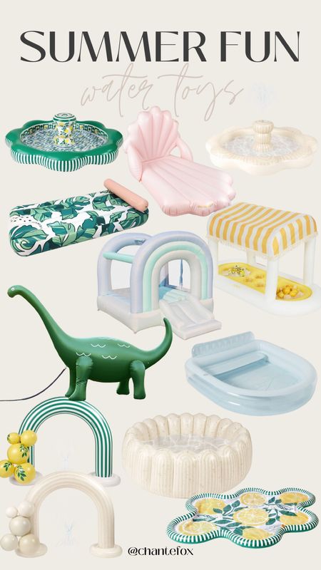 All the cutest inflatable swim toys, pool toys and water toys for the kiddos. Beat the heat this summer   


#kids #toddlers #summertoys #summerpool #watertoys #makeuplover #summerfun #summer #summermusthaves #amazousthaves #kidfun #toddlertoys #toddlermom #moms #momlife #beautyinfluencer #skincarejunkie #rejuvenation #antiagingskincare #antiwrinkle #naturalproduct #neutralproducts #favoriteproducts #favoriteitems #favoritegifts #giftguide #gifts #giftideas #favoritethings #neutralfashion #springfashion #bestsellers #viralproducts 
#summerproducts

#LTKSeasonal #LTKparties #LTKkids