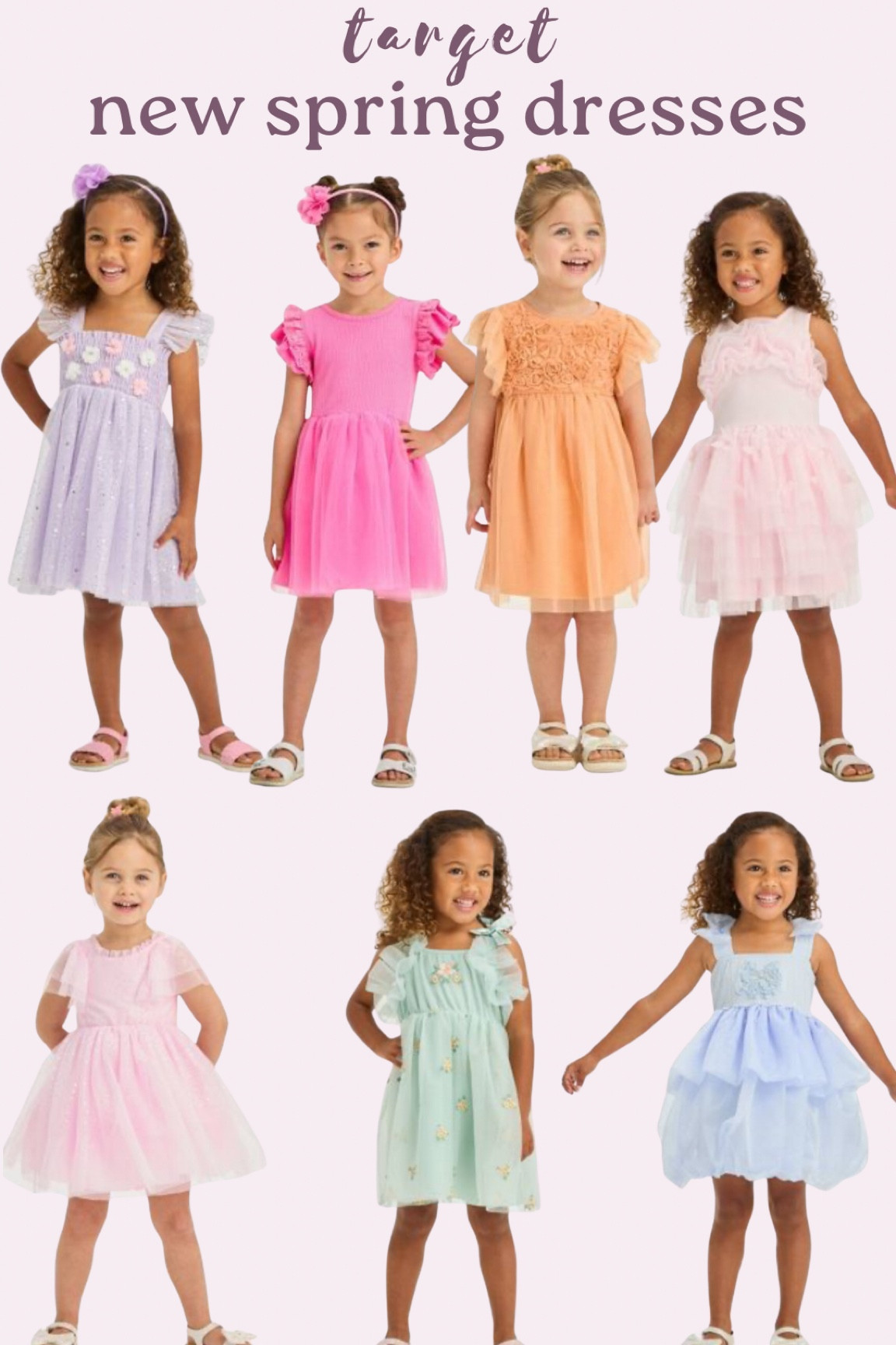 Targets new arrivals are the CUTEST dresses for spring and Easter! LOVING the bright colors, tulle, and everything else about them 😍 with Target you have to get the best things early or they WILL sell out! They always do!

#LTKSeasonal #LTKkids #LTKfamily