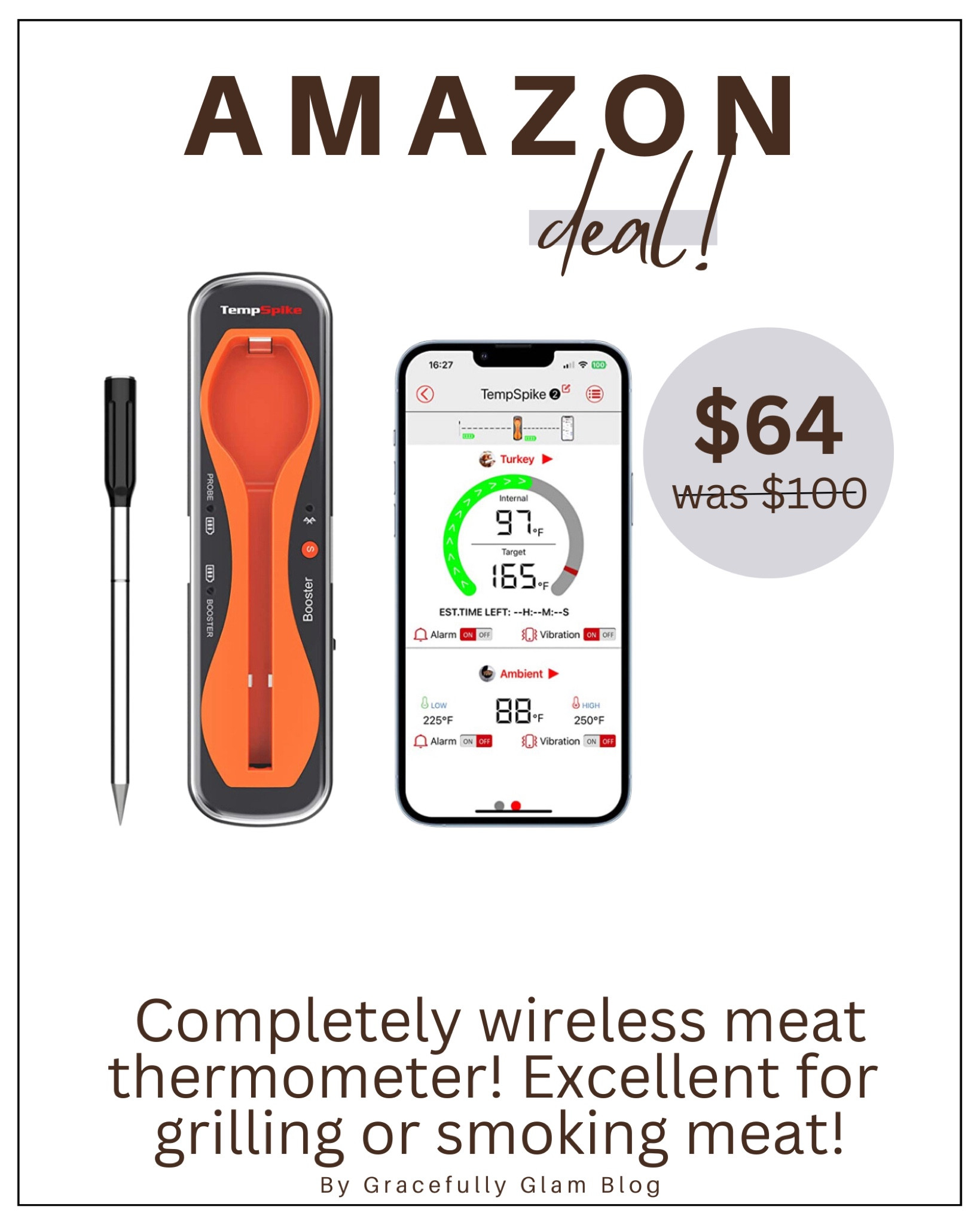 ThermoPro TempSpike 500FT Wireless Meat  