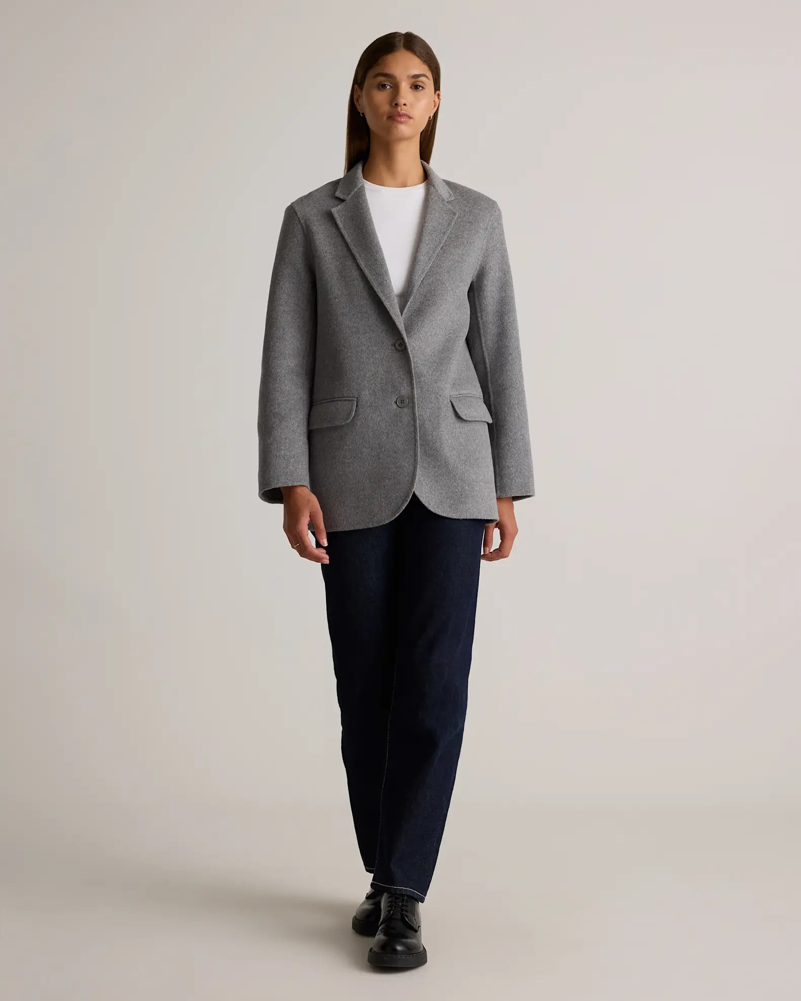 Double-Faced Merino Wool Soft Blazer | Quince
