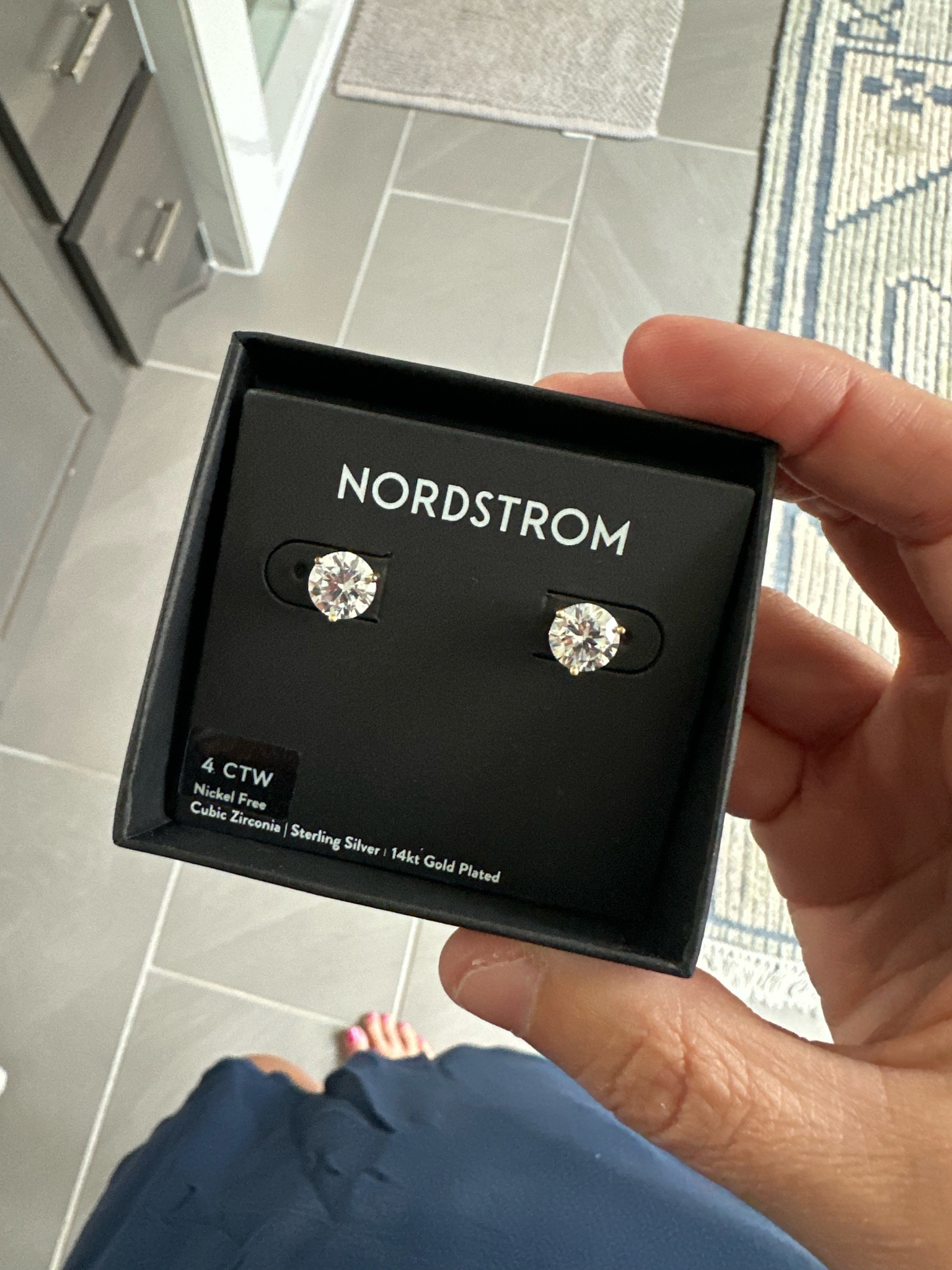 Pretty CZ studs!! On sale! 

#LTKxNSale #LTKFindsUnder50