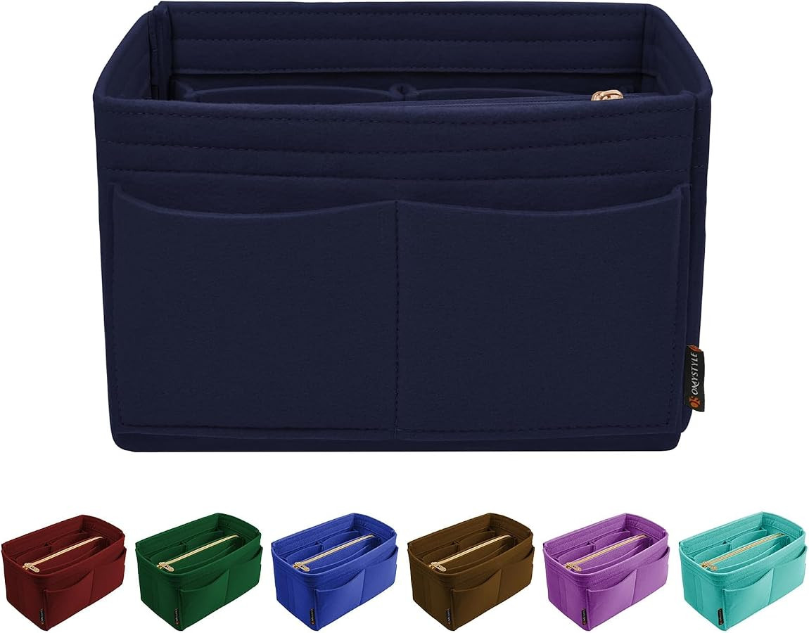 OMYSTYLE Purse Organizer Insert, Felt Tote Bag Organizer Insert with 5 Sizes, Handbag Dividers fo... | Amazon (US)