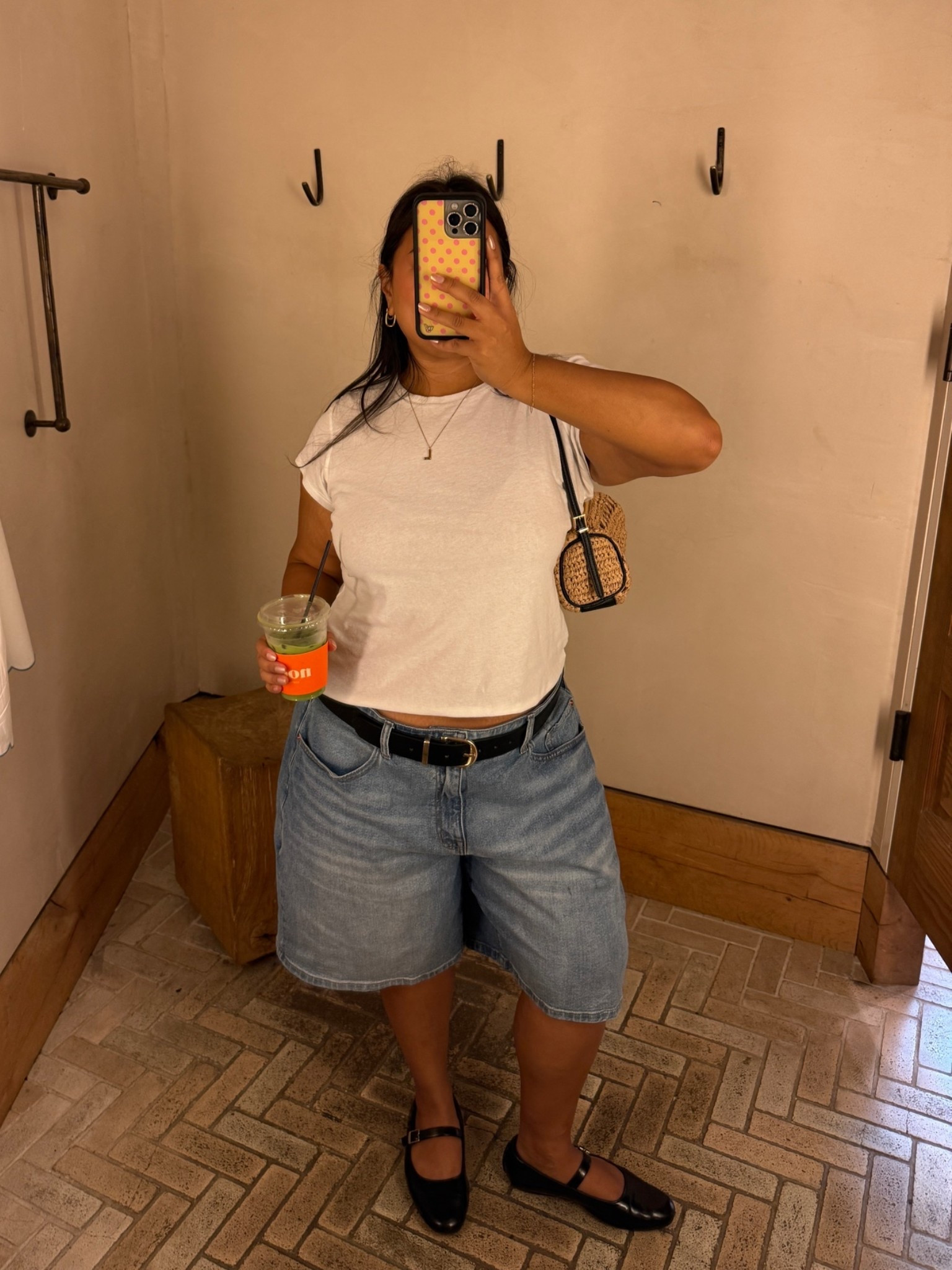 Plus size casual summer outfit inspo 🫂 sizes I’m wearing: top- XL, jorts- US 20 (originally torrid), shoes- US 9 wide fit, belt- 2X/3X

#LTKMidsize #LTKPlusSize #LTKootd
