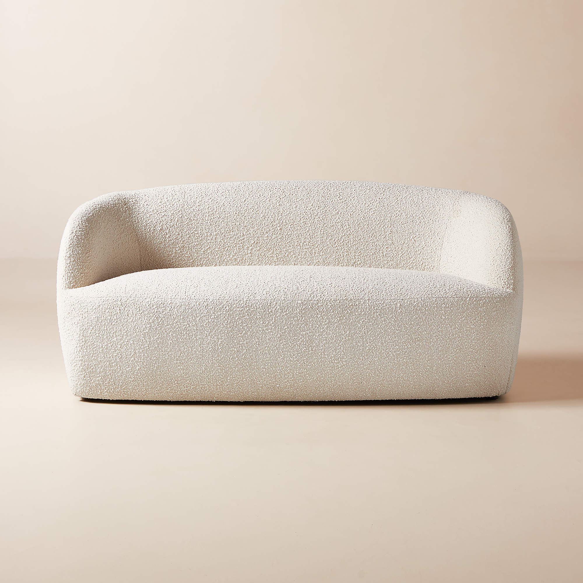 Gwyneth 68" Boucle Loveseat by goop + Reviews | CB2 | CB2