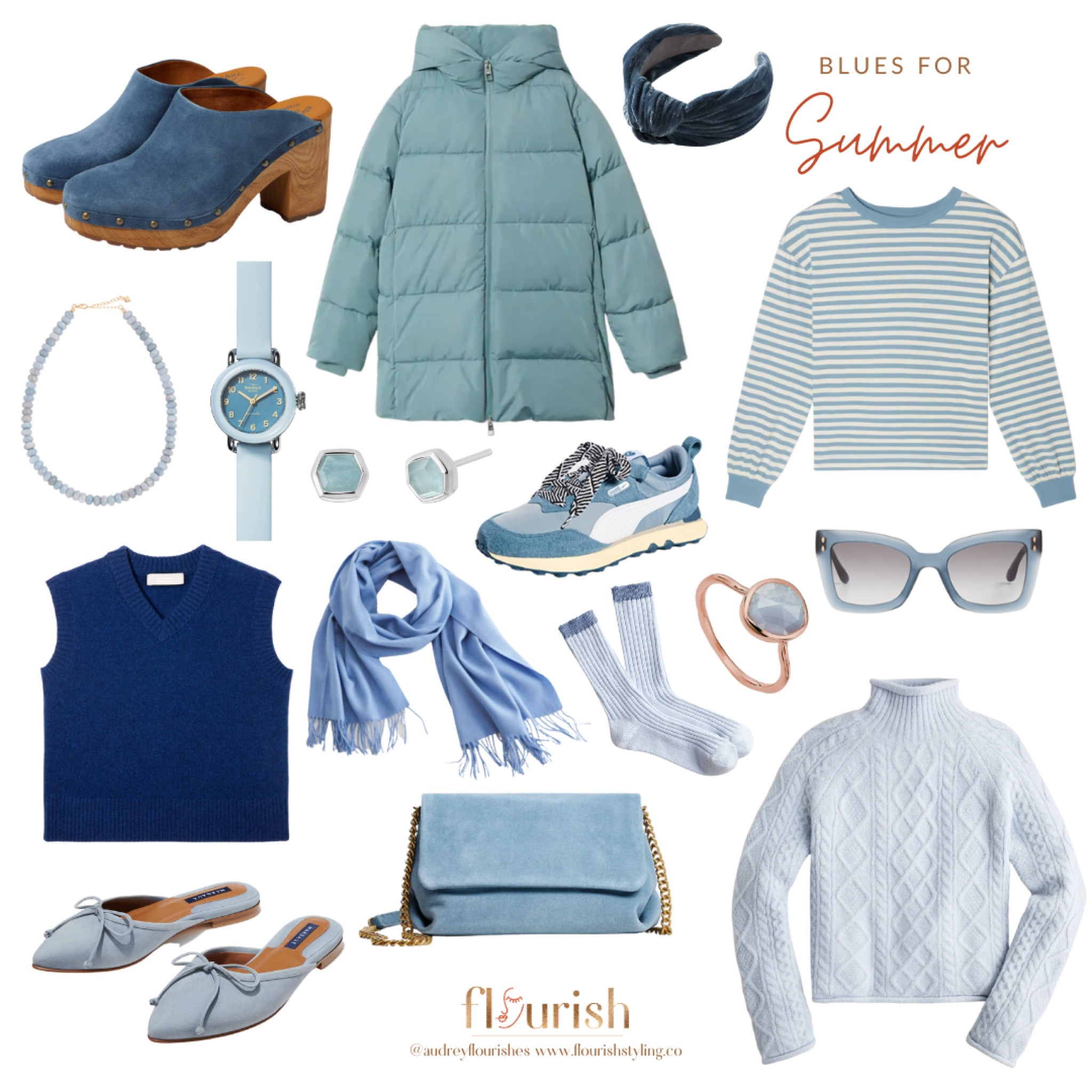 Did you know that blue is one of the most commonly picked favorite colors in the world? And, there are so, so many pop culture references to the color blue. There are songs, movie characters, and works of art that all revolve around this color. And let's not forget about the iconic blue jean! There are a seemingly endless amount of blue shades all around us, and it can be challenging (to say the least) to decipher which ones are best for your season! Check out our blue finds for Summers :) 

#LTKSeasonal #LTKFind #LTKstyletip