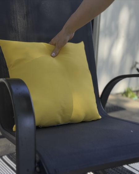 Let’s update the patio on a #walmart budget! Can you believe these outdoor pillows are just $5!!

#LTKHome #LTKVideo #LTKSeasonal