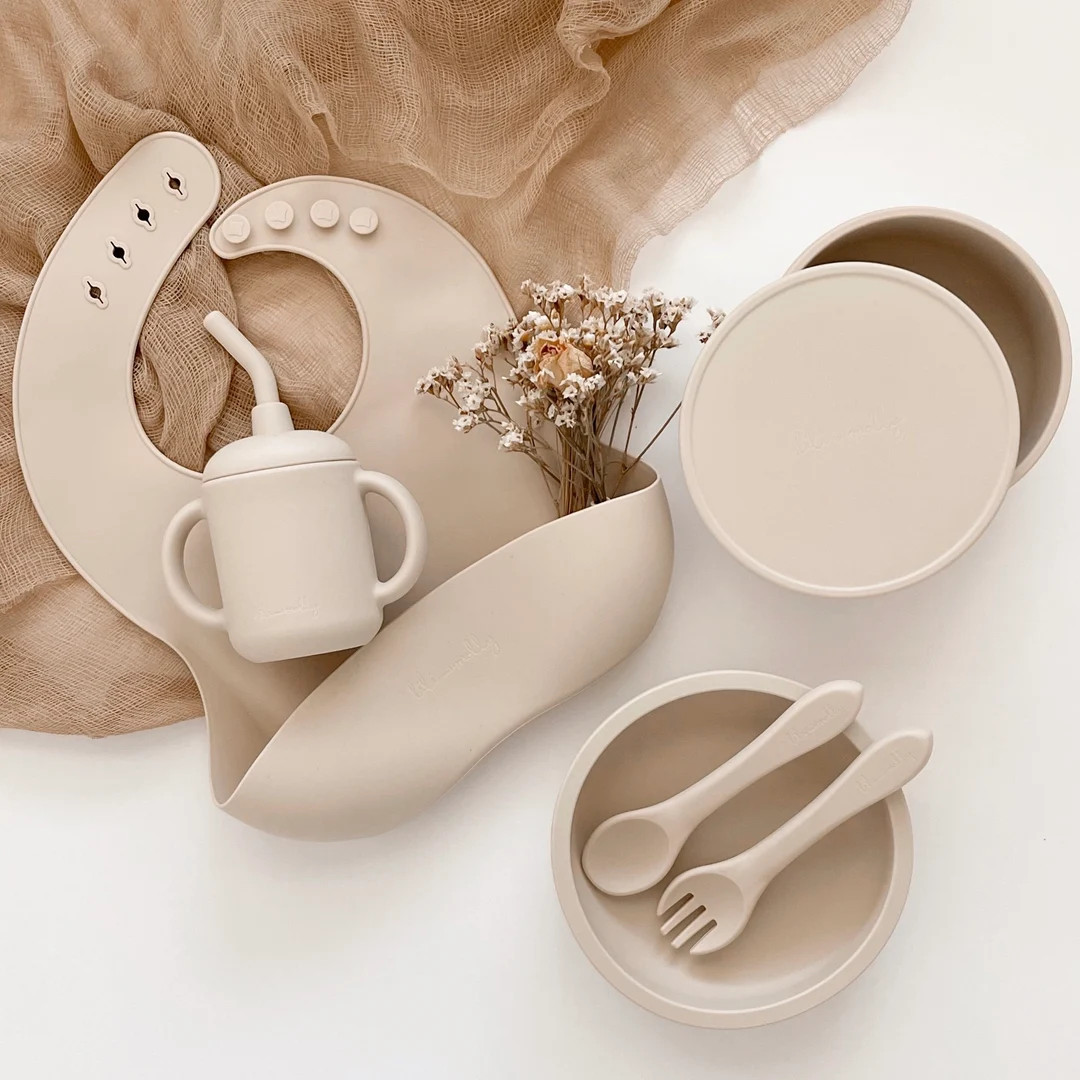 Baby & Toddler Silicone Set Dinnerware 6 Piece Silicone - Etsy | Etsy (US)