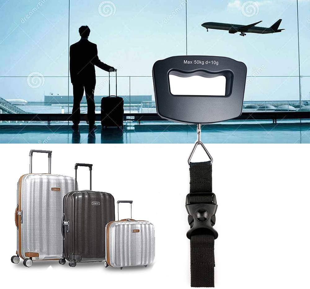 YAGSUW Handheld Digital Luggage Scale with Grip for Travel Portable Electronic Weighing Suitcase ... | Amazon (US)