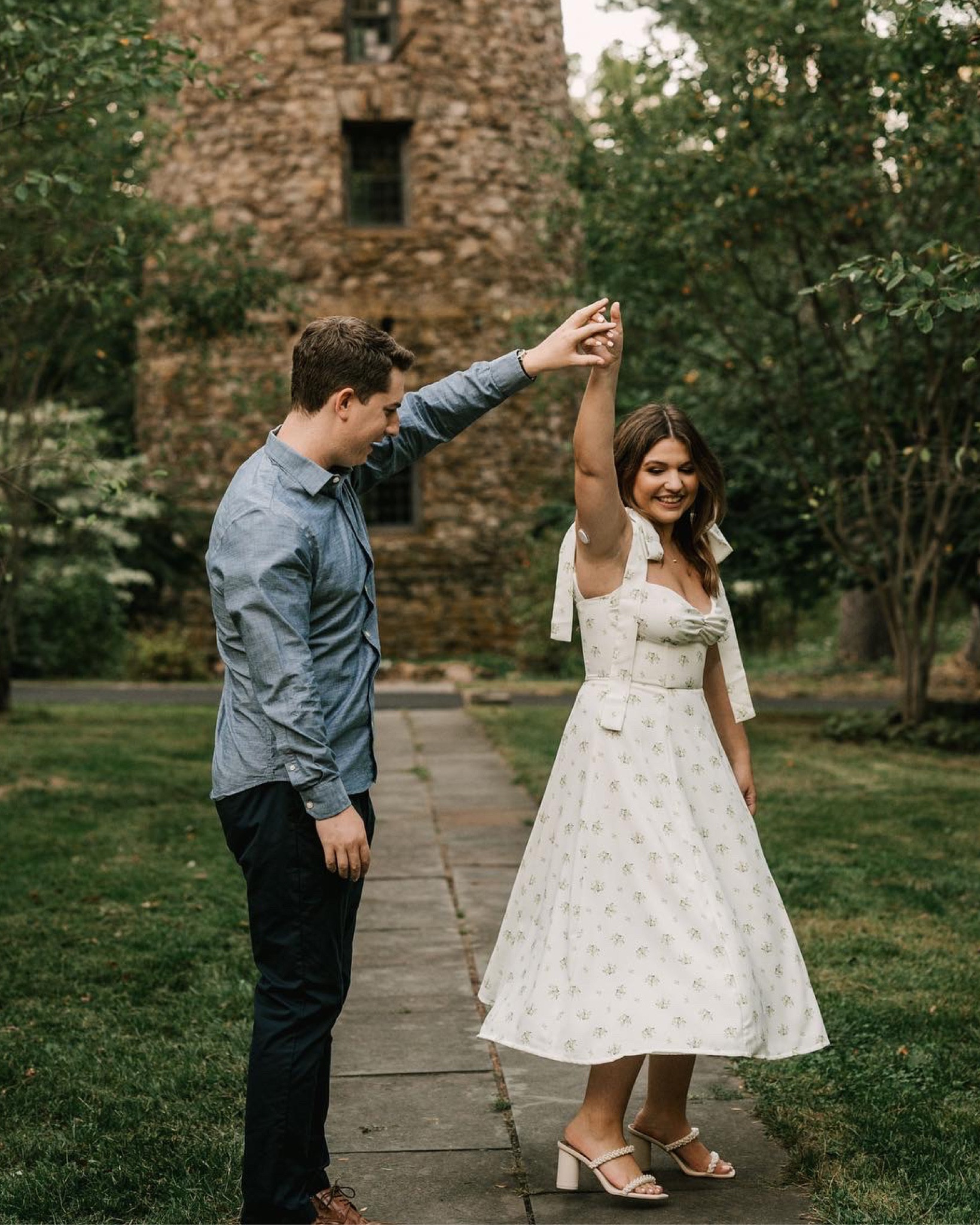 My favorite engagement shoot outfit! 

The dress is currently out of stock but linked similar & the orange colorway

Heels were super comfy and easy to walk in - loved the Pearl details 

Dress: size medium 
Shoes: size 8.5 

Engagement photoshoot | bridal shower dress | bride to be | wedding day | floral dress | white dress | spring and summer dresses 

#LTKwedding #LTKshoecrush #LTKstyletip