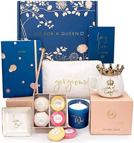 Royal Gift Basket for Women - Unique Gifts for Best Friend, Sister, Daughter, Wife, Mom, Boss, Co-Wo | Amazon (US)