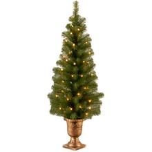 4ft. Pre-Lit Montclair Spruce Entrance Artificial Christmas Tree with Clear Lights | Michaels Stores